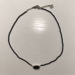 Kendra Scott Black Eliza Beaded Necklace